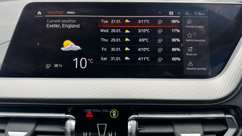 BMW 1 Series 118i [136] M Sport 5dr Step Auto [LCP] Petrol Hatchback